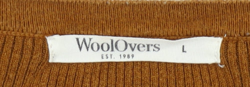 WoolOvers Women's Multicoloured Pullover Jumper L