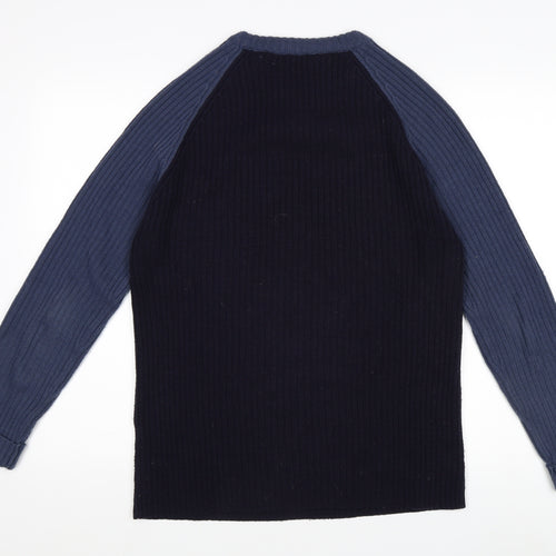 Cutting Edge Men's Blue Medium Pullover Jumper