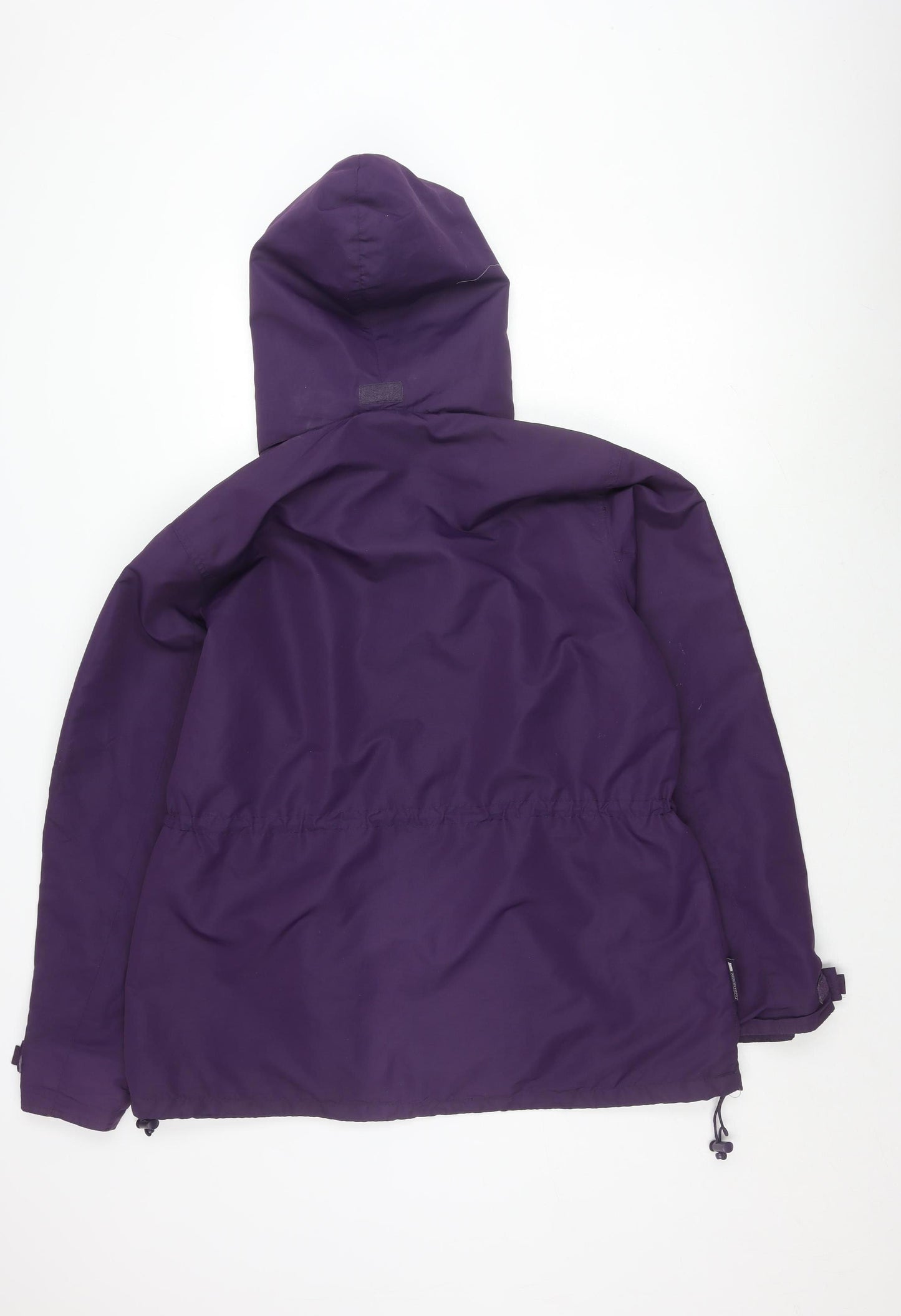 Mountain Essentials Women's Purple Hooded Jacket Size 16
