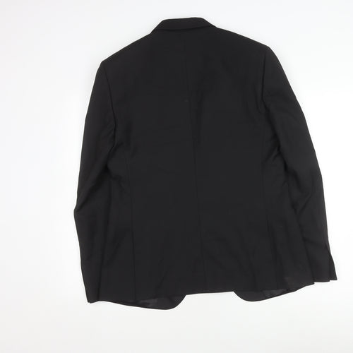 Marks & Spencer Men's Black Tuxedo Jacket, Regular Fit, 40