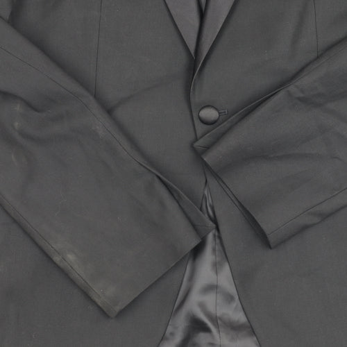 Marks & Spencer Men's Black Tuxedo Jacket, Regular Fit, 40