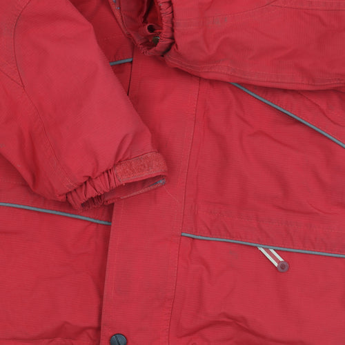 Regatta Boys Red Waterproof Parka, 9-10 Years, Hooded Lined