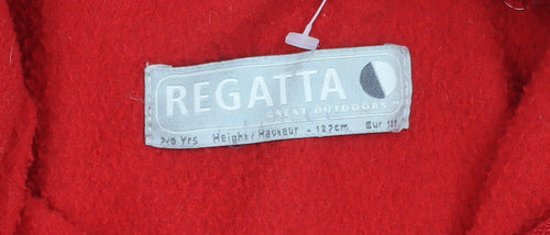 Regatta Boys Red Waterproof Parka, 9-10 Years, Hooded Lined