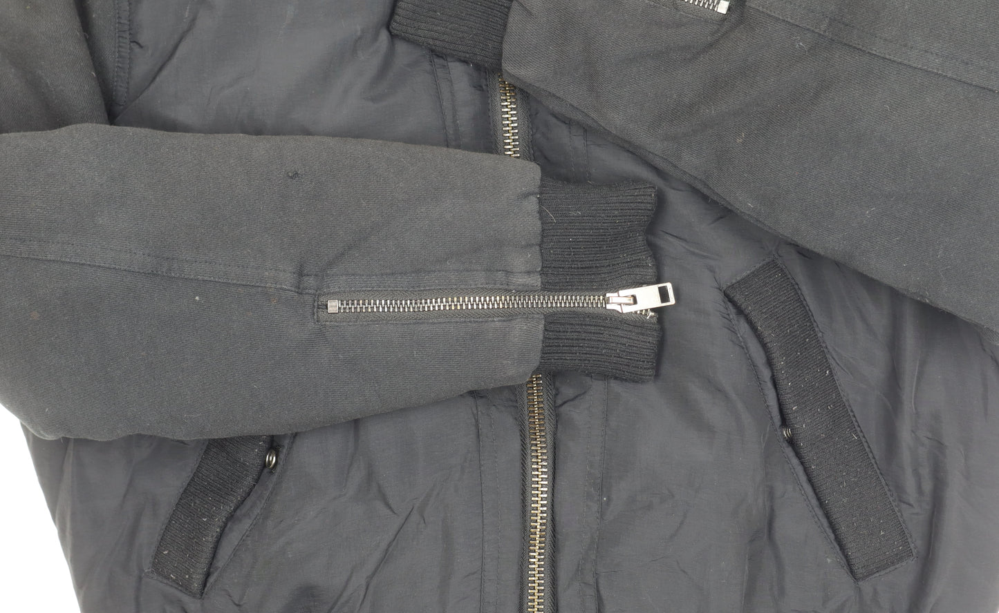 Diesel Women's Black Bomber Jacket Size M - Casual Style