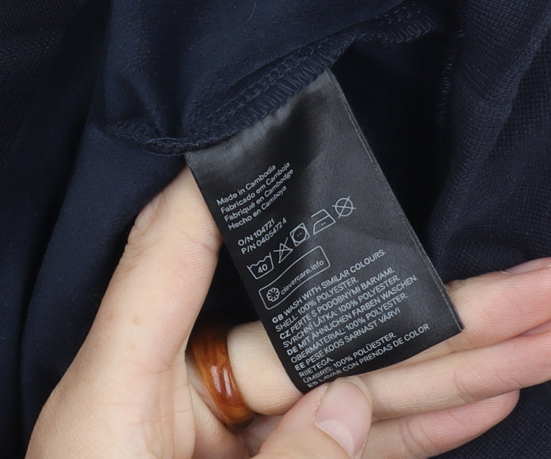 H&M Men's Black Bomber Jacket S Casual