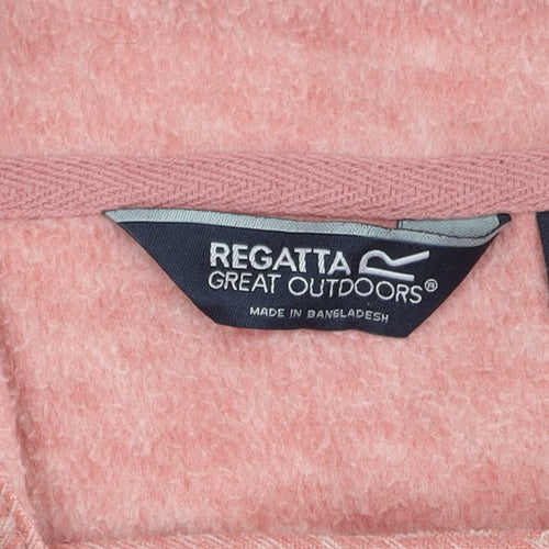 Regatta Women's Pink Pullover Hoodie, Size 10