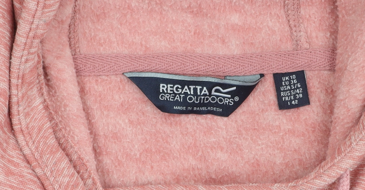Regatta Women's Pink Pullover Hoodie, Size 10