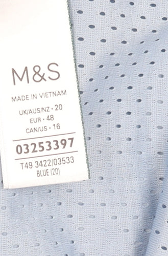 Marks and Spencer Women's Blue Anorak Jacket Size 20