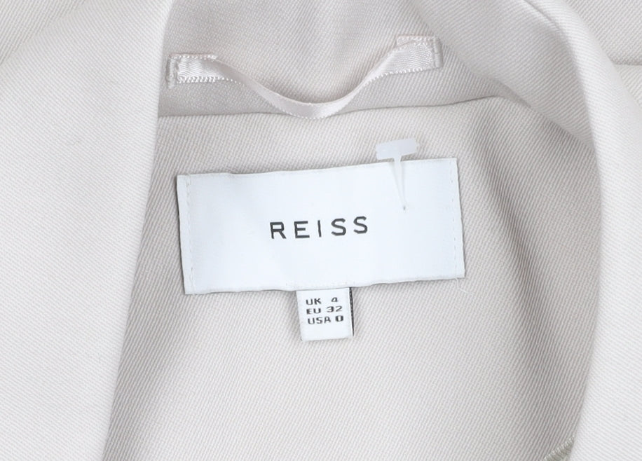 Reiss Women's Beige Blazer UK 4 Business Casual
