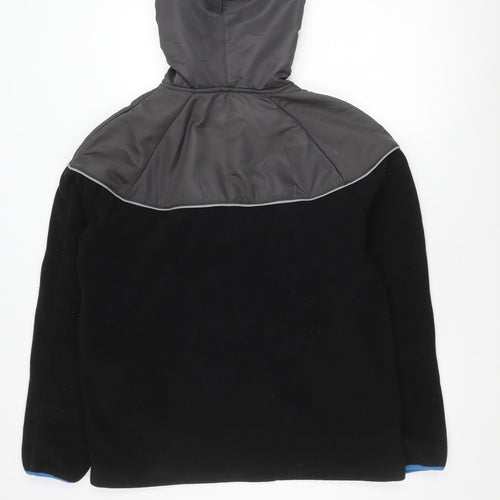 Workwear Pro Black Men's Large Hooded Jacket