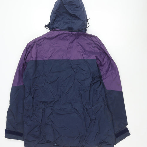 Outdoor Wear Men's Multicoloured Medium Hooded Raincoat