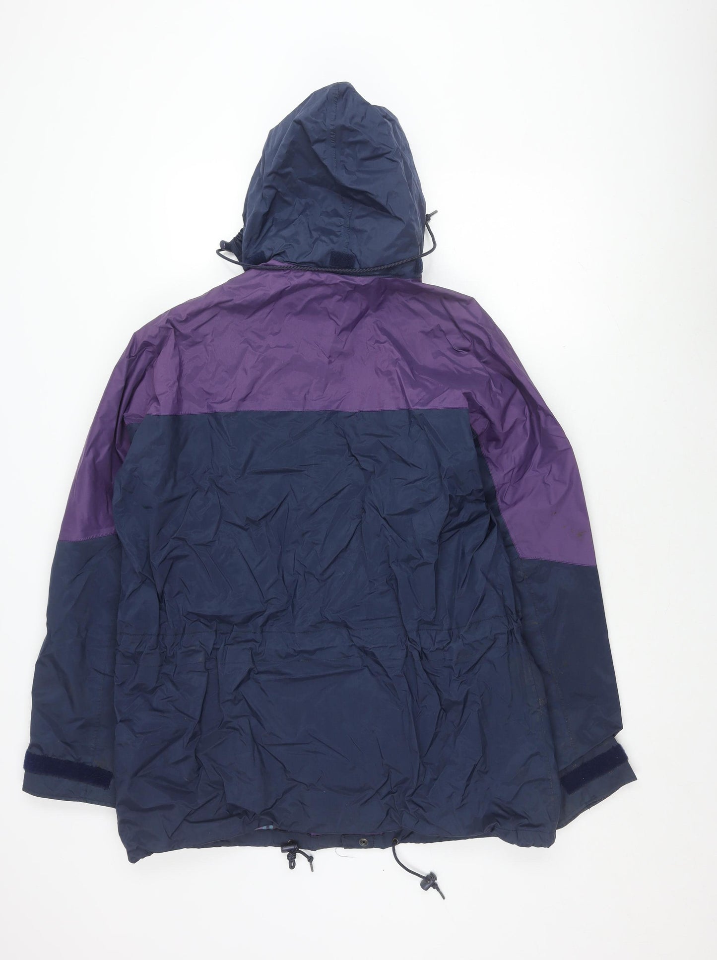 Outdoor Wear Men's Multicoloured Medium Hooded Raincoat