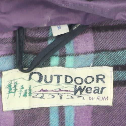 Outdoor Wear Men's Multicoloured Medium Hooded Raincoat