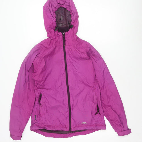 Trespass Women's Pink Waterproof Jacket Size XS