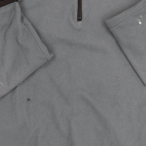 Road Map Men's Blue Fleece Pullover Sweatshirt XL