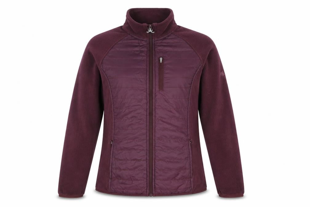 Craghoppers Women’s Purple Fleece Jacket Size 10