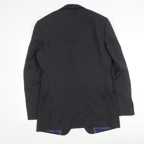 Marks and Spencer Men's Grey Blazer 38 Long Formal