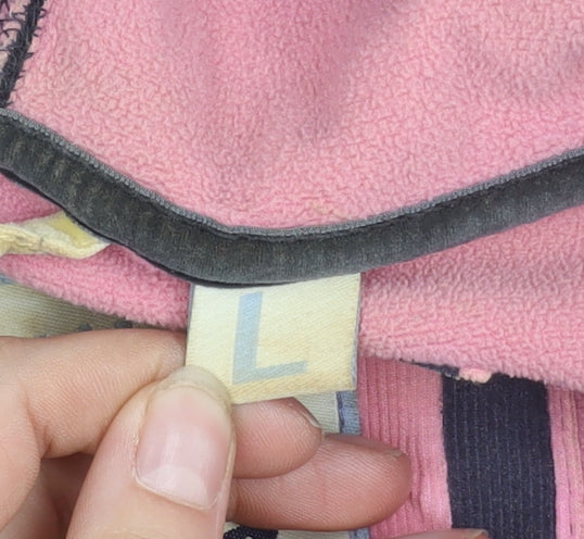 Rydale Women's Black Fleece Jacket L Full Zip Hooded Outdoor