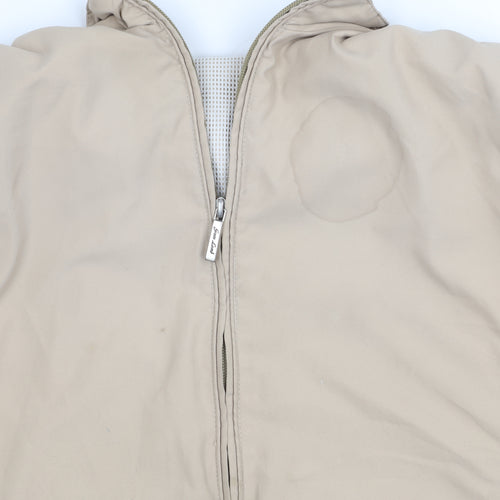 Green Lamb Men's Beige Full Zip Jacket L