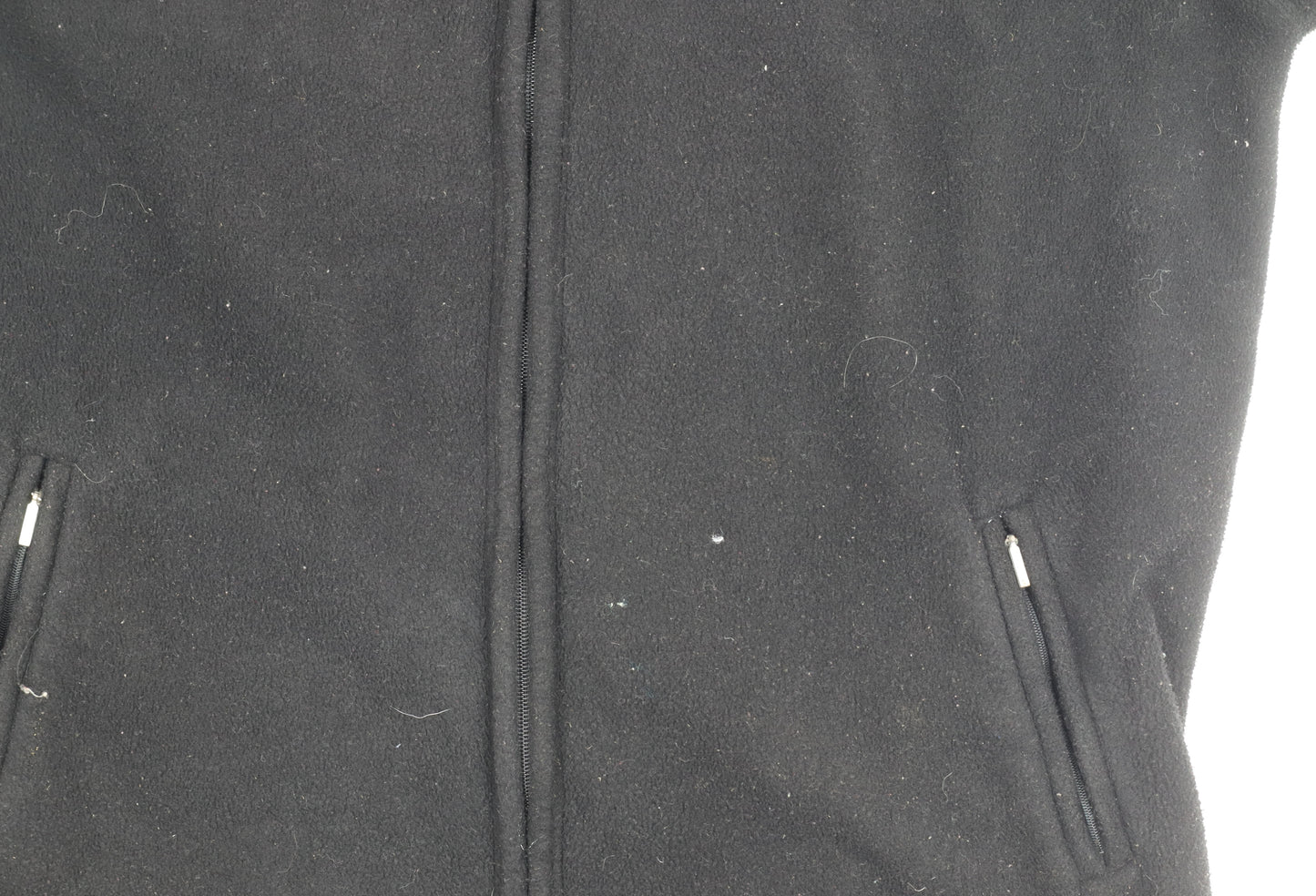 Bonmarché Unisex Adults Black Fleece Zip Jacket L