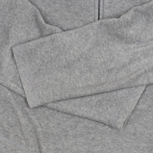 Dunnes Women's Grey Zip Sweatshirt Size 18