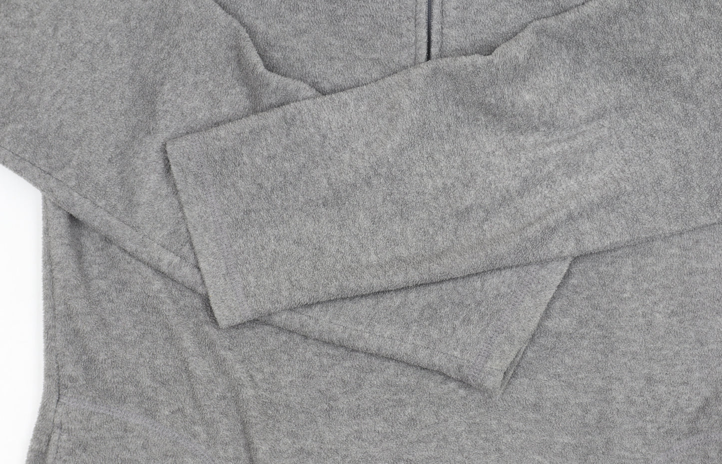 Dunnes Women's Grey Zip Sweatshirt Size 18