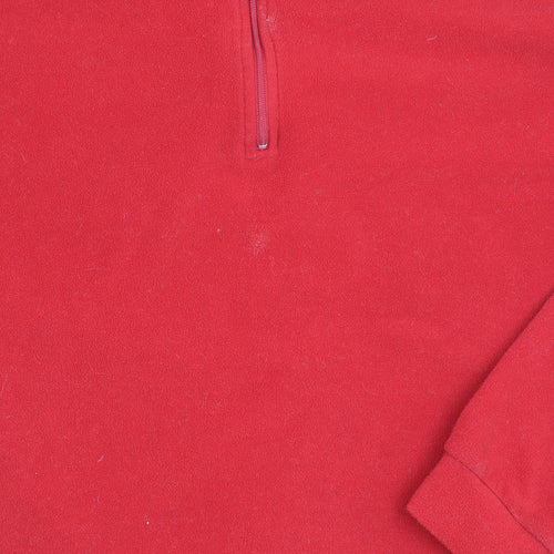Spyder Men’s Red Fleece Pullover Sweatshirt M