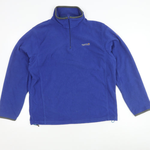 Regatta Men's Blue Fleece Pullover Sweatshirt M