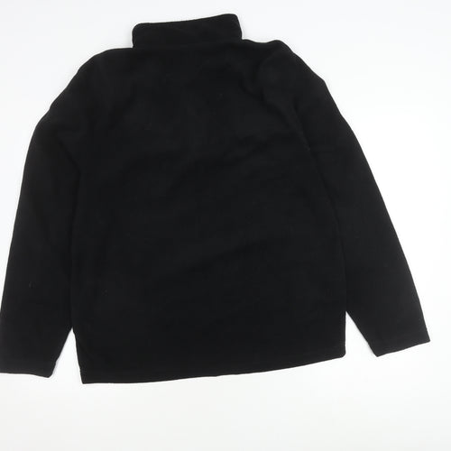 Ridge & Co. Men's Black Pullover Sweatshirt, L, Fleece