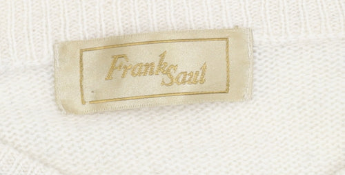 Frank Saut Women's Ivory Pullover Jumper One Size