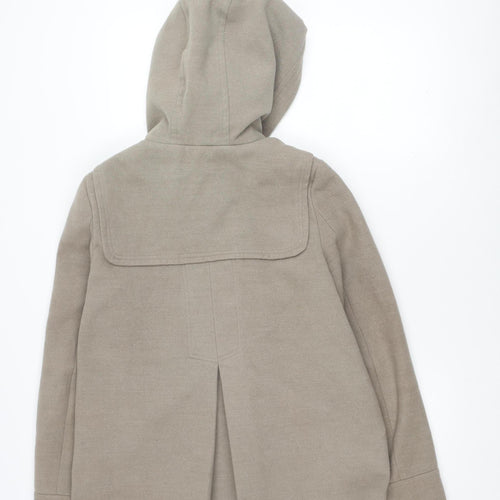 Next Women's Beige Duffle Coat Size 10 Casual
