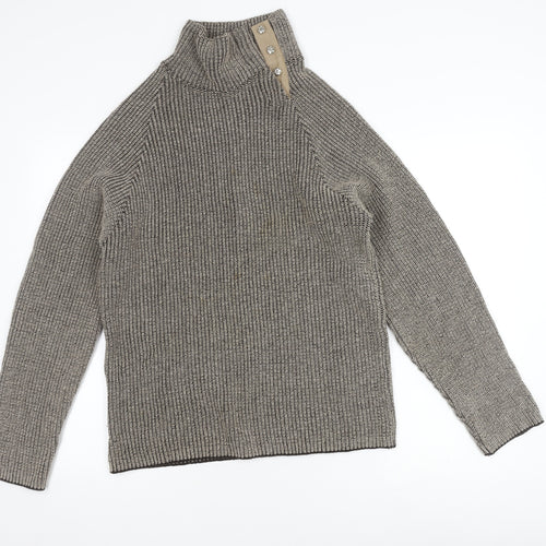 River Island Men's Beige XL Pullover Jumper