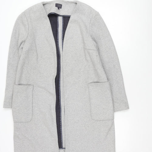 Marks and Spencer Women's Grey Mid-Length Coat M