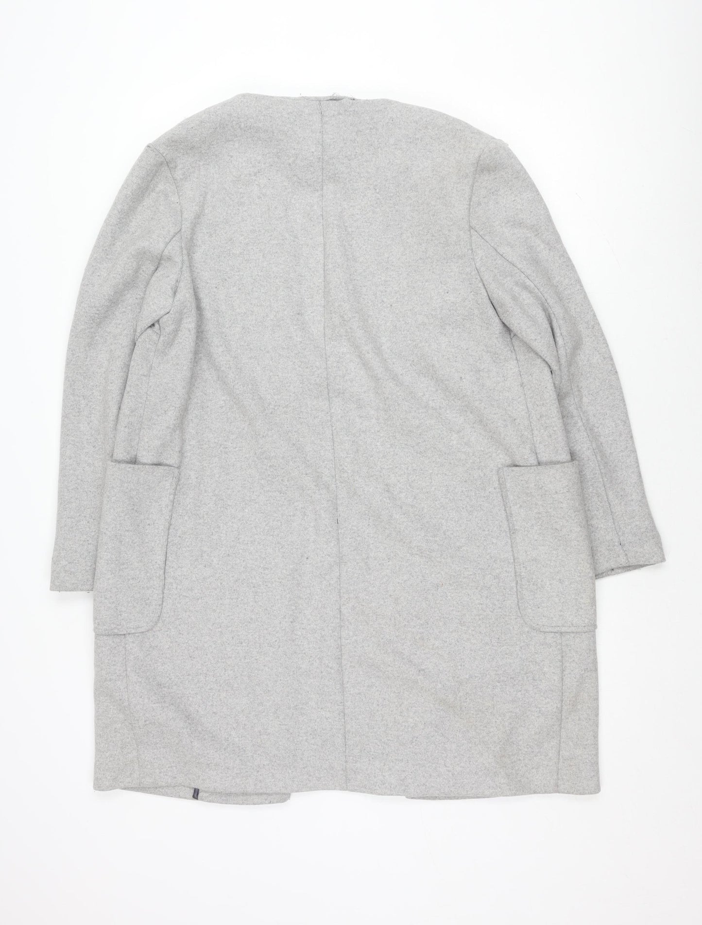 Marks and Spencer Women's Grey Mid-Length Coat M