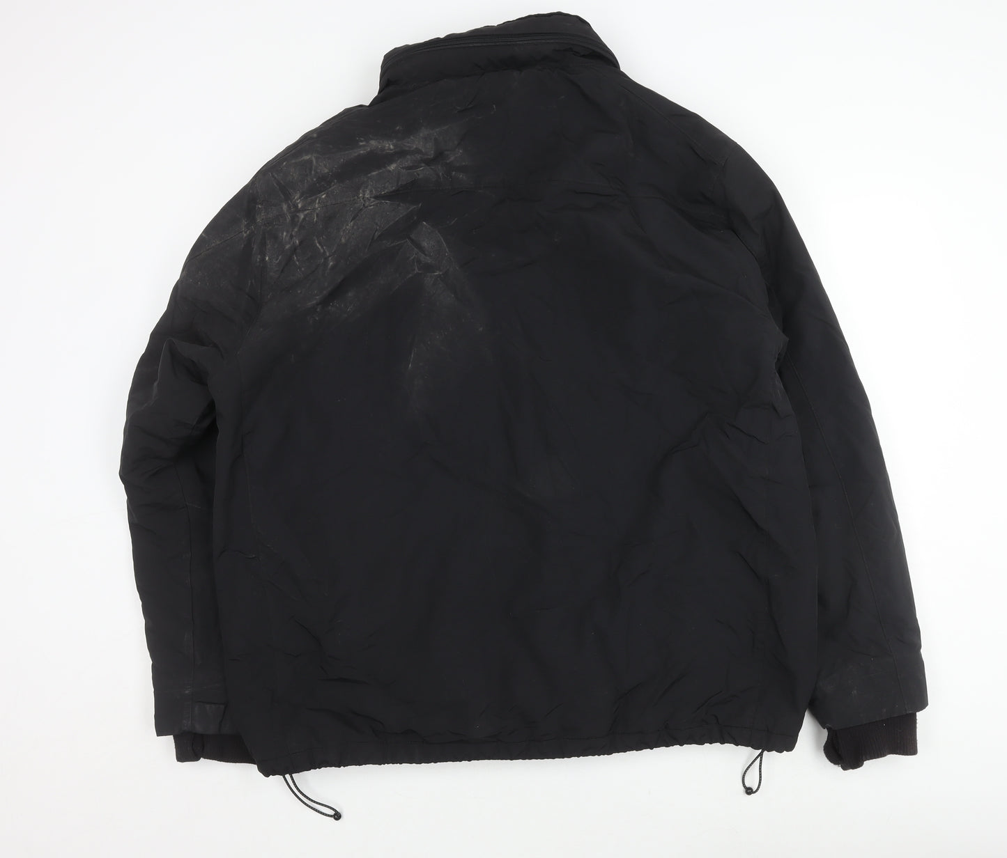 Marks and Spencer Men's Black 2XL Jacket with Zip Pockets