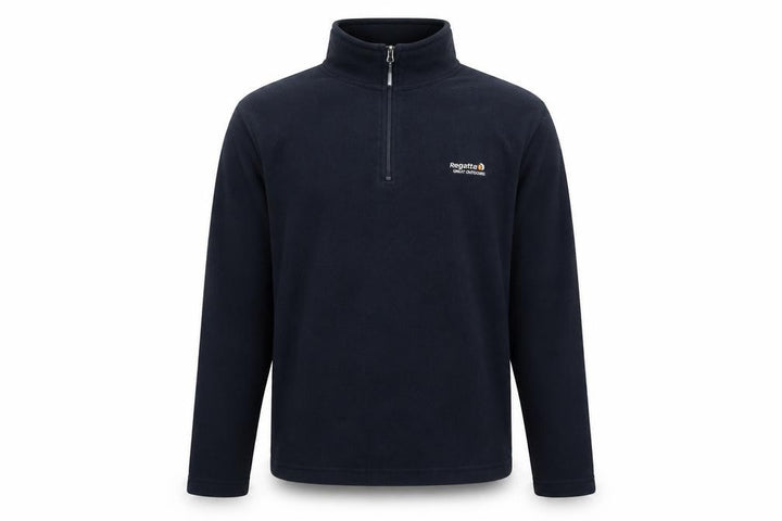Regatta Men's Blue 1/2 Zip Fleece Sweatshirt, S