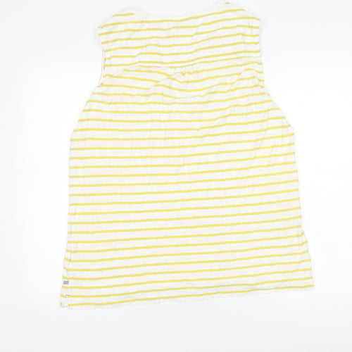 White Stuff Women's Striped V-Neck Tank Top