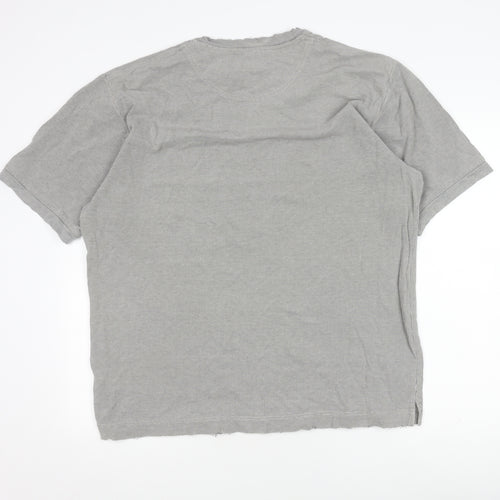 Timberland Men's Grey Short Sleeve T-Shirt L