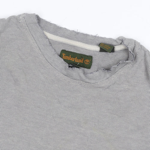 Timberland Men's Grey Short Sleeve T-Shirt L