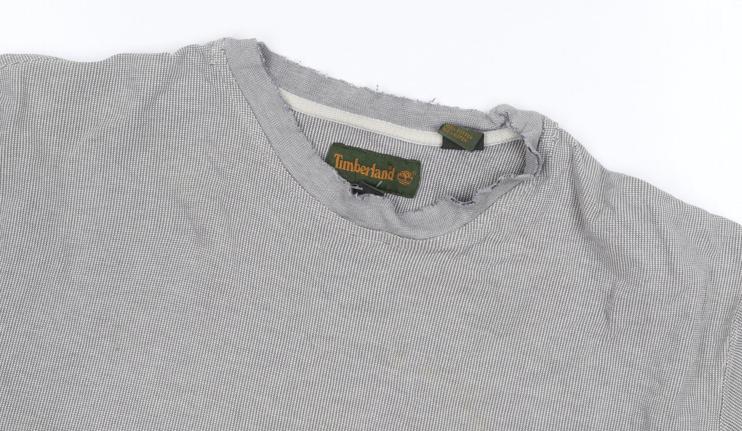 Timberland Men's Grey Short Sleeve T-Shirt L