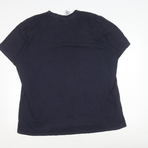 Adidas Men's Black 2XL Sports Graphic Tee