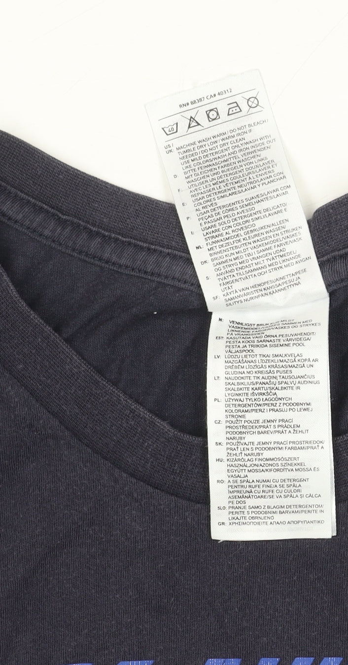 Adidas Men's Black 2XL Sports Graphic Tee