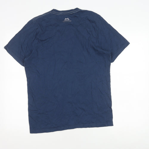 Mountain Equipment Men's Blue M Graphic T-Shirt
