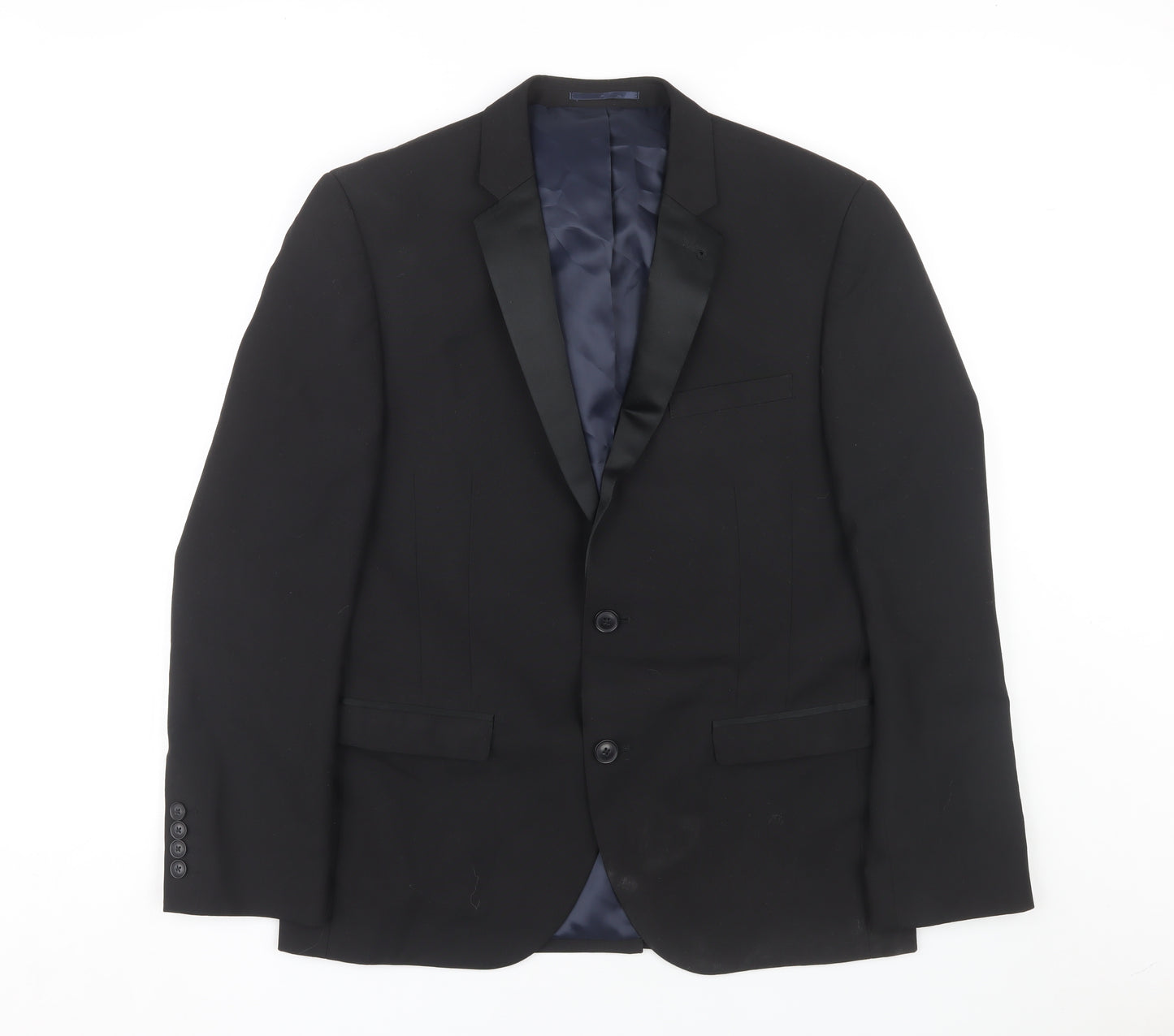 Next Men's Black Tuxedo Blazer 40S Formal Jacket