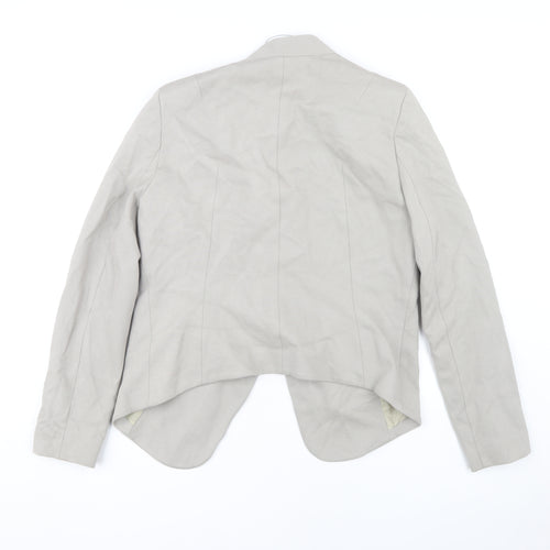 Topshop Beige Blazer for Women Size 16 Slim Fit
