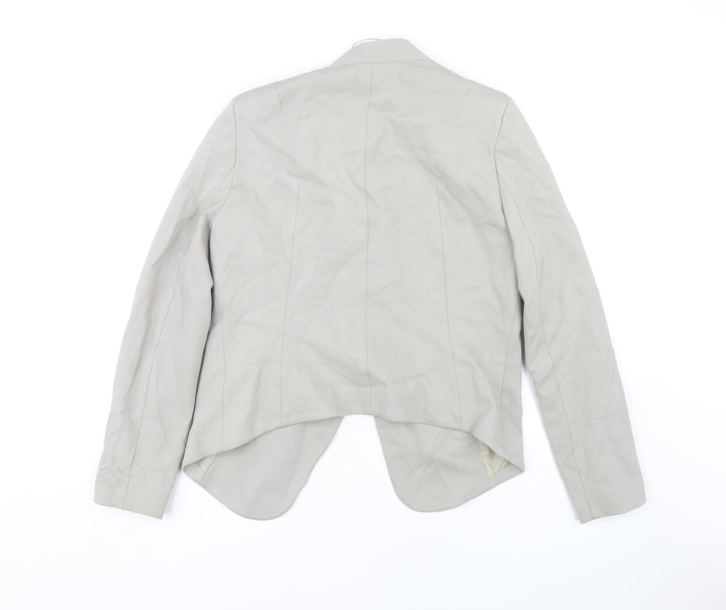 Topshop Beige Blazer for Women Size 16 Slim Fit