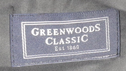 Greenwoods Classic Men's Black Blazer 46R Regular Fit