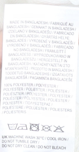 Slazenger Boys Long Sleeve White Pullover 7-8 Years