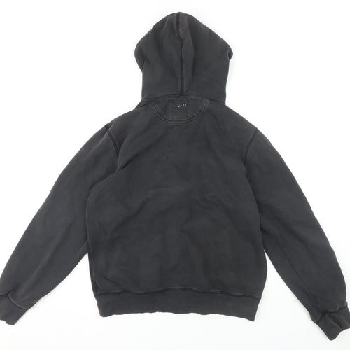 Converse Unisex Black Medium Full Zip Hoodie