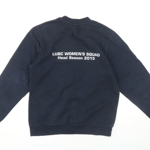 B&C Collection Women's Black S Pullover Logo Sweatshirt